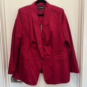 Wildfang Magenta Structured Blazer – Gender-Fluid Statement Jacket | Size 1X